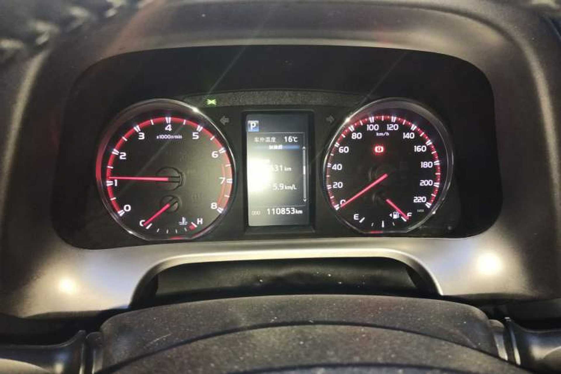 Used Toyota RAV4 2019 2.0L CVT 4x4 New Edition China VI Standard Instrument Cluster