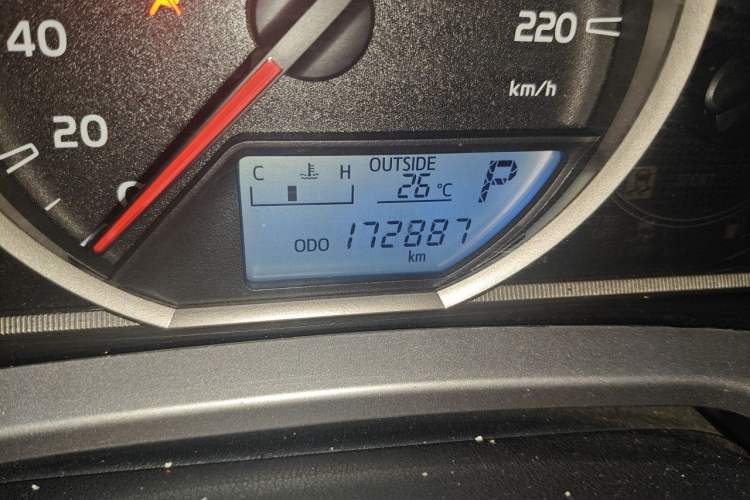 Used Toyota RAV4 2019 2.0L CVT Two-Wheel Drive Pioneer Edition China V Standard Odometer Close Up