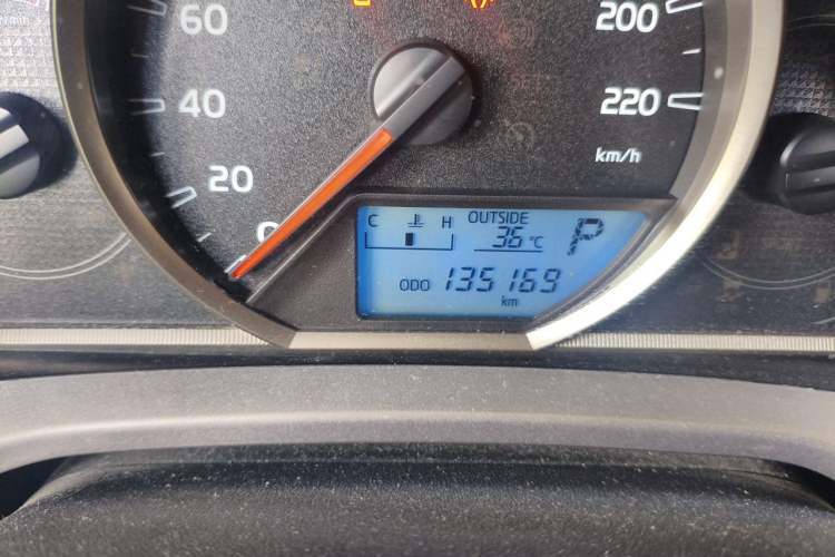 Used Toyota RAV4 2019 2.0L CVT Two-Wheel Drive Pioneer Edition China V Standard Odometer Close Up