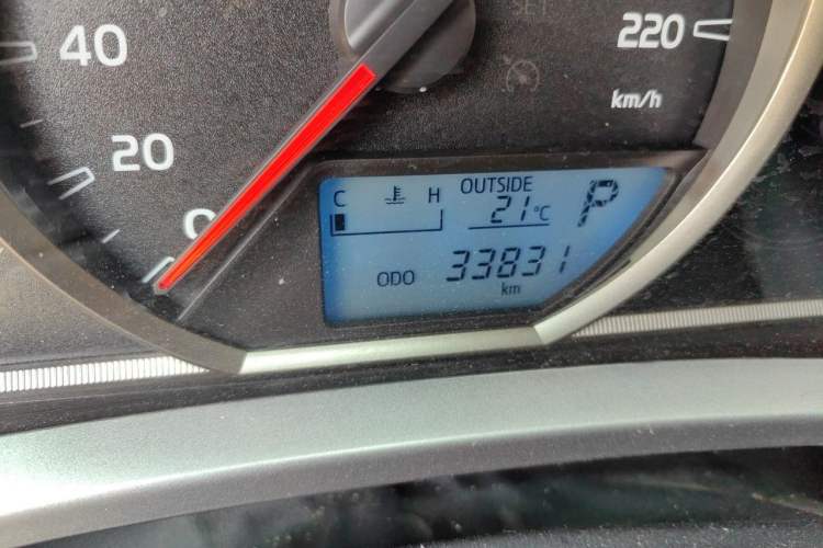 Used Toyota RAV4 2019 2.0L CVT Two-Wheel Drive Pioneer Edition China V Standard Odometer Close Up