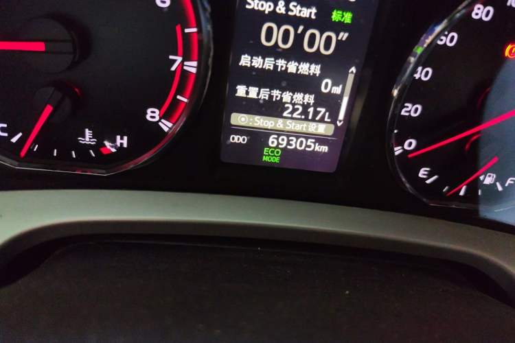 Used Toyota RAV4 2019 2.0L CVT Two-Wheel Drive Fashion X Limited Edition China V Standard Odometer Close Up
