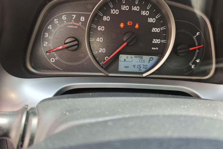 Used Toyota RAV4 2019 2.0L CVT Two-Wheel Drive Pioneer Edition China V Standard Odometer Close Up