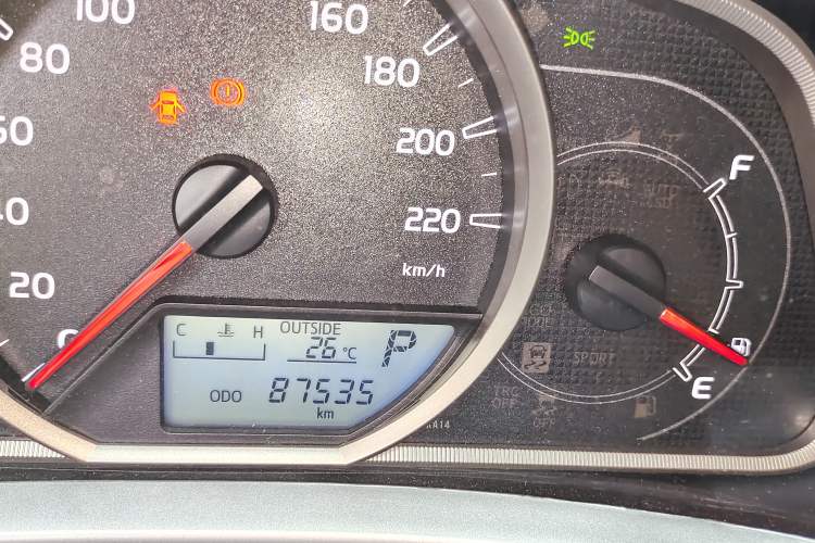 Used Toyota RAV4 2019 2.0L CVT Two-Wheel Drive Pioneer Edition China V Standard Odometer Close Up