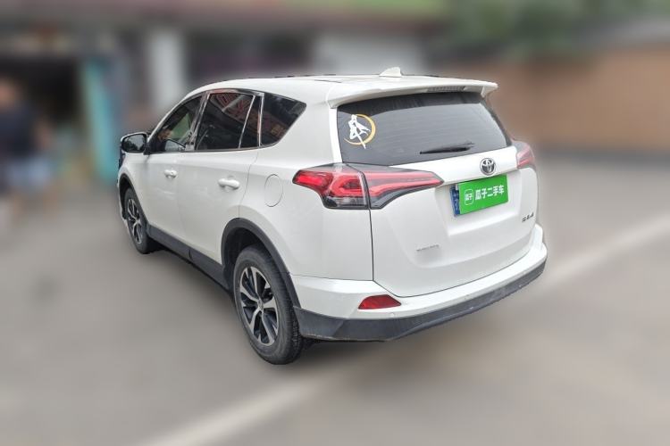 Used Toyota RAV4 2019 2.0L CVT Two-Wheel Drive Pioneer Edition China V Standard Rear Left 45 Deg