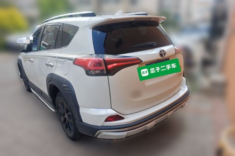 Used Toyota RAV4 2019 2.0L CVT Two-Wheel Drive Fashion X Limited Edition China V Standard Rear Left 45 Deg