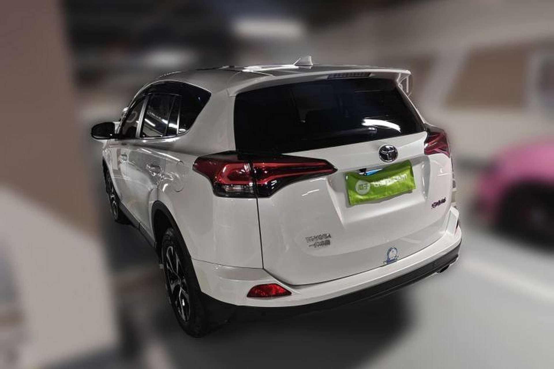 Used Toyota RAV4 2019 2.0L CVT Two-Wheel Drive Pioneer Edition China V Standard Rear Left 45 Deg
