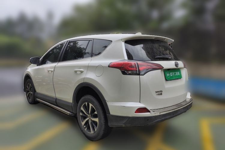 Used Toyota RAV4 2019 2.0L CVT Two-Wheel Drive Pioneer Edition China V Standard Rear Left 45 Deg