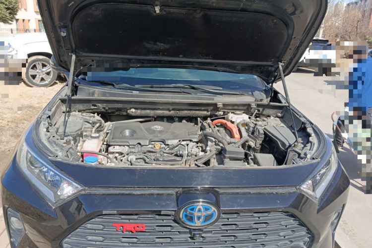Used Toyota RAV4 2020 Dual-Engine 2.5L E-CVT Four-Wheel Drive Elite Edition Engine Bay