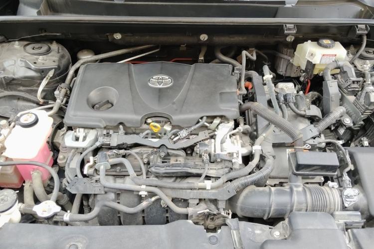 Used Toyota RAV4 2020 Dual-Engine 2.5L E-CVT Two-Wheel Drive Elite Edition Engine Bay