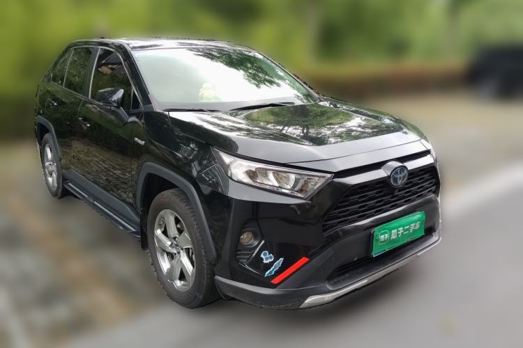 Used Toyota RAV4 2020 Dual-Engine 2.5L E-CVT Two-Wheel Drive Elite Edition Front Right 45 Deg
