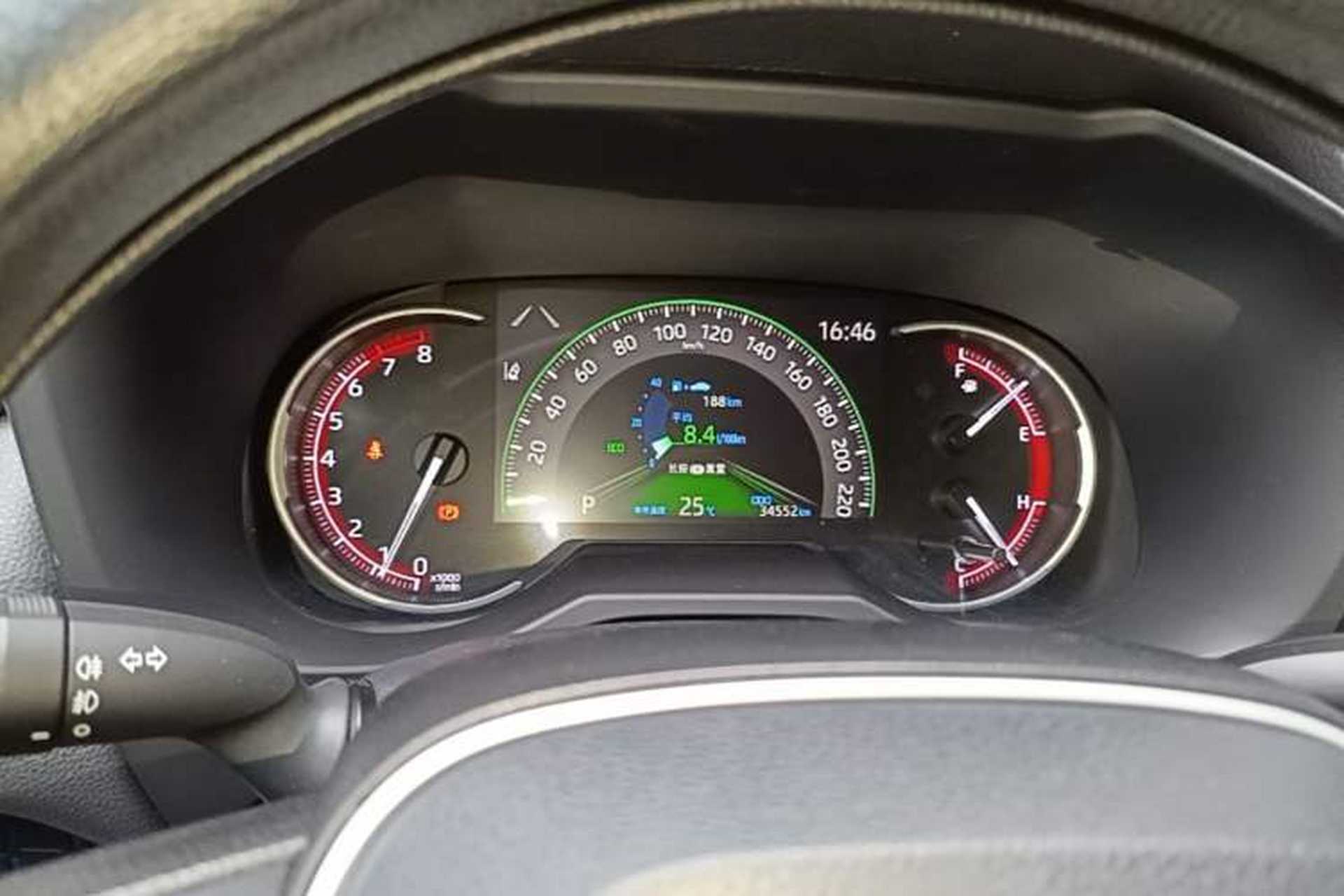 Used Toyota RAV4 2020 2.0L CVT Two-Wheel Drive Fashion Edition Instrument Cluster