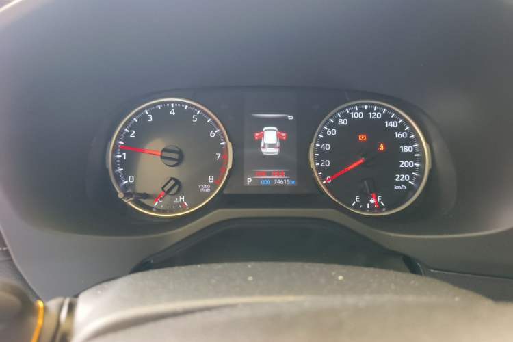 Used Toyota RAV4 2020 2.0L CVT Two-Wheel Drive Urban Edition Instrument Cluster