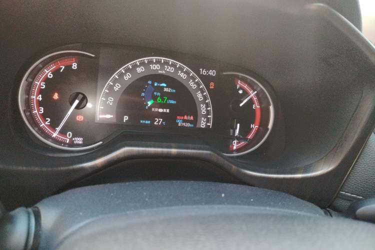 Used Toyota RAV4 2020 2.0L CVT Two-Wheel Drive Fashion Edition Instrument Cluster