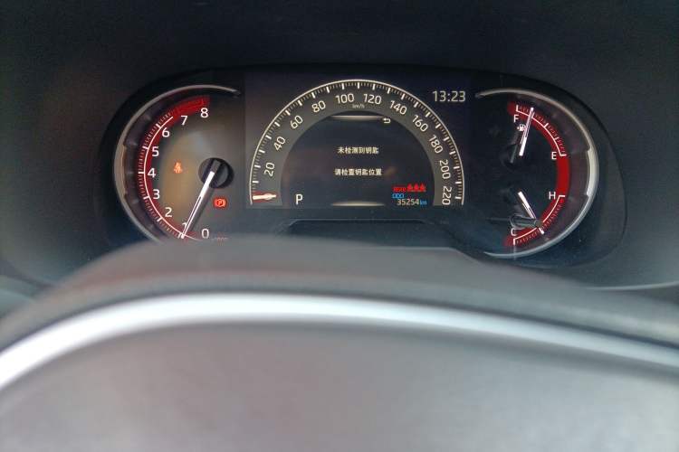 Used Toyota RAV4 2020 2.0L CVT 4x4 Style PLUS Edition Odometer Close Up