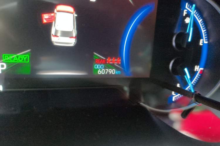 Used Toyota RAV4 2020 Dual-Motor 2.5L E-CVT Four-Wheel Drive Flagship Edition Odometer Close Up