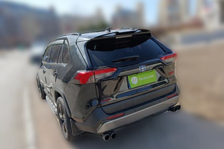 Used Toyota RAV4 2020 Dual-Engine 2.5L E-CVT Four-Wheel Drive Elite Edition Rear Left 45 Deg