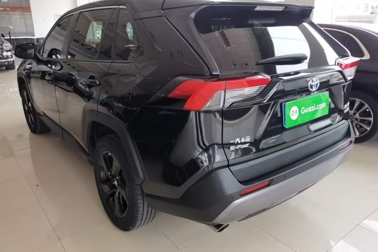 Used Toyota RAV4 2020 Dual-Engine 2.5L E-CVT 4x4 Elite PLUS Edition Rear Left 45 Deg