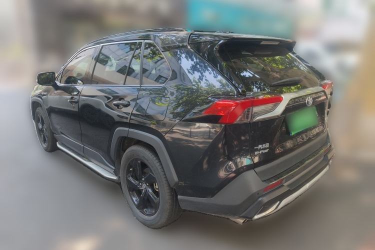 Used Toyota RAV4 2020 Dual-Motor 2.5L E-CVT Four-Wheel Drive Flagship Edition Rear Left 45 Deg