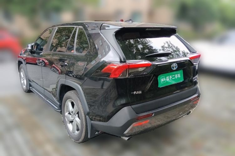 Used Toyota RAV4 2020 Dual-Engine 2.5L E-CVT Two-Wheel Drive Elite Edition Rear Left 45 Deg