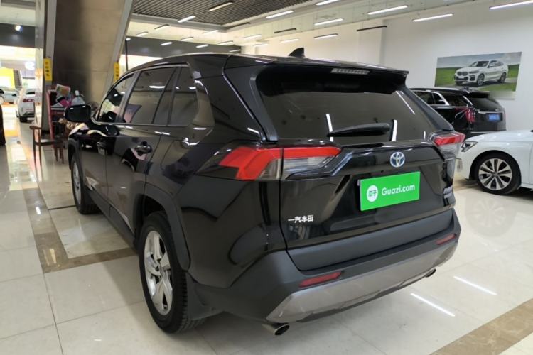 Used Toyota RAV4 2020 Dual-Engine 2.5L E-CVT Two-Wheel Drive Elite Edition Rear Left 45 Deg