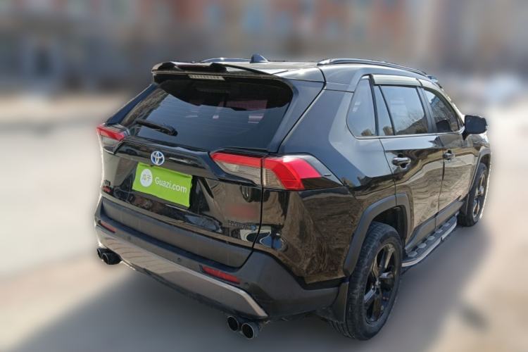 Used Toyota RAV4 2020 Dual-Engine 2.5L E-CVT Four-Wheel Drive Elite Edition Rear Right 45 Deg
