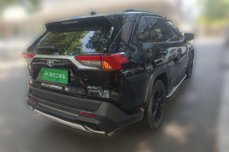 Used Toyota RAV4 2020 Dual-Motor 2.5L E-CVT Four-Wheel Drive Flagship Edition Rear Right 45 Deg