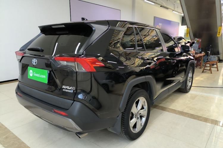 Used Toyota RAV4 2020 Dual-Engine 2.5L E-CVT Two-Wheel Drive Elite Edition Rear Right 45 Deg