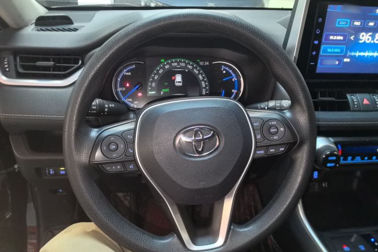 Used Toyota RAV4 2020 Dual-Engine 2.5L E-CVT Two-Wheel Drive Elite Edition Steering Wheel