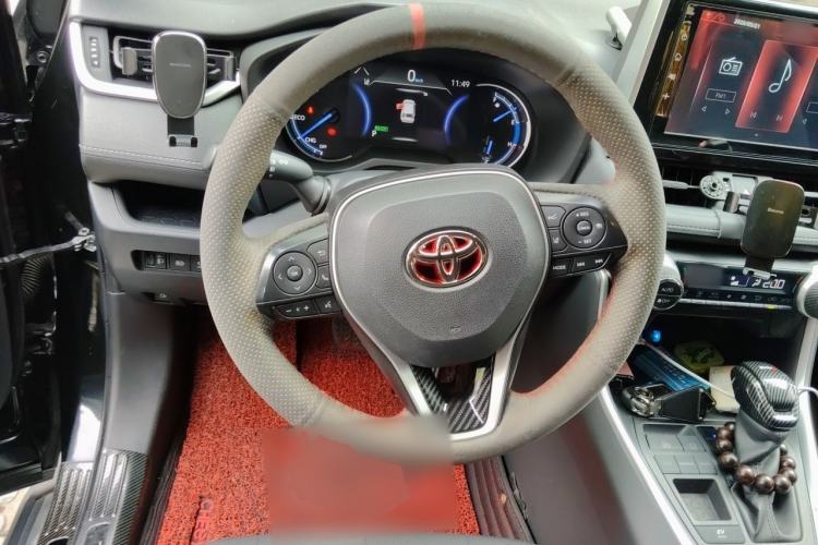 Used Toyota RAV4 2020 Dual-Engine 2.5L E-CVT Two-Wheel Drive Elite Edition Steering Wheel