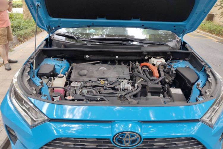 Used Toyota RAV4 2020 Dual-Motor 2.5L E-CVT Four-Wheel Drive Flagship Edition Engine Bay