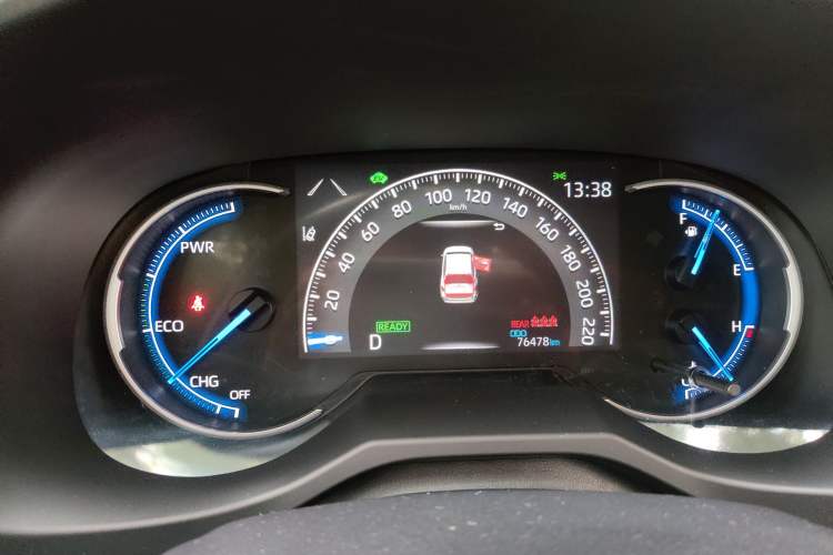 Used Toyota RAV4 2020 Dual-Motor 2.5L E-CVT Four-Wheel Drive Flagship Edition Instrument Cluster
