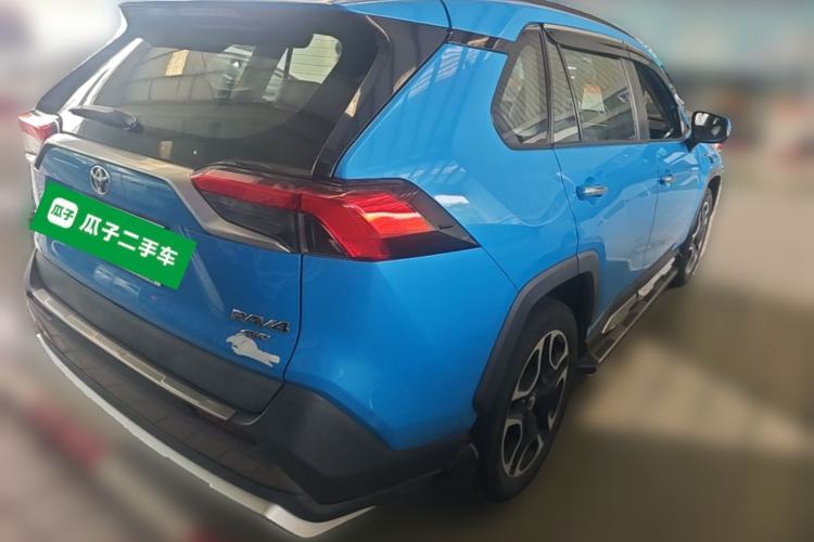 Used Toyota RAV4 2020 2.0L CVT Four-Wheel Drive Prestige Edition Rear Right 45 Deg