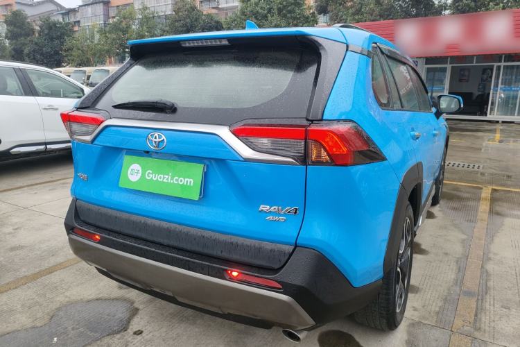 Used Toyota RAV4 2020 2.0L CVT Four-Wheel Drive Prestige Edition Rear Right 45 Deg
