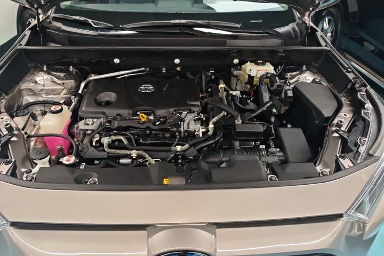 Used Toyota RAV4 2020 Dual-Engine 2.5L E-CVT Two-Wheel Drive Elite Edition Engine Bay