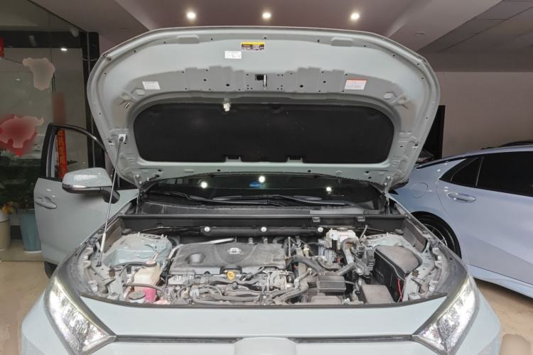 Used Toyota RAV4 2020 Dual-Engine 2.5L E-CVT Two-Wheel Drive Elite Edition Engine Bay