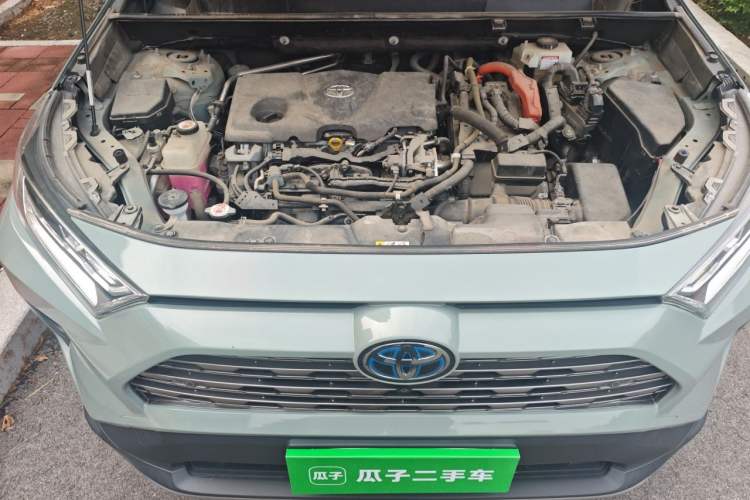 Used Toyota RAV4 2020 Dual-Motor 2.5L E-CVT Four-Wheel Drive Flagship Edition Engine Bay