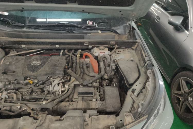 Used Toyota RAV4 2020 Dual-Engine 2.5L E-CVT Four-Wheel Drive Elite Edition Engine Bay Left