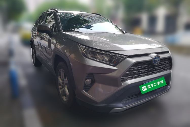 Used Toyota RAV4 2020 Dual-Engine 2.5L E-CVT Two-Wheel Drive Elite Edition Front Right 45 Deg