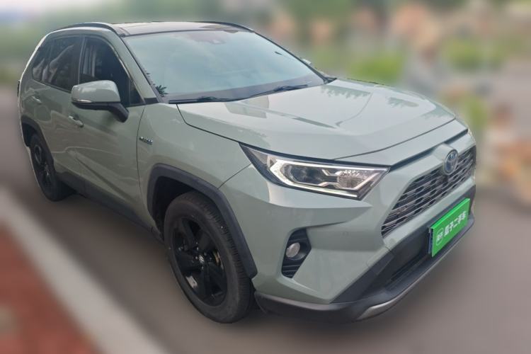 Used Toyota RAV4 2020 Dual-Motor 2.5L E-CVT Four-Wheel Drive Flagship Edition Front Right 45 Deg