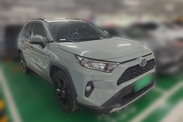 Used Toyota RAV4 2020 Dual-Engine 2.5L E-CVT Four-Wheel Drive Elite Edition Front Right 45 Deg