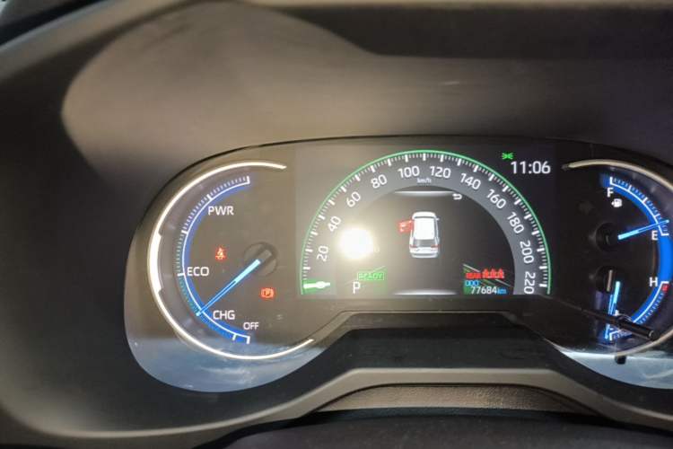 Used Toyota RAV4 2020 Dual-Motor 2.5L E-CVT Four-Wheel Drive Flagship Edition Instrument Cluster