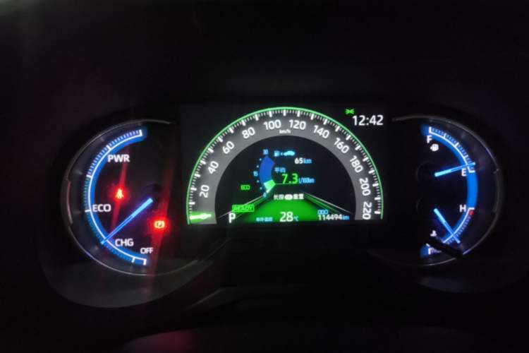 Used Toyota RAV4 2020 Dual-Motor 2.5L E-CVT Four-Wheel Drive Flagship Edition Instrument Cluster