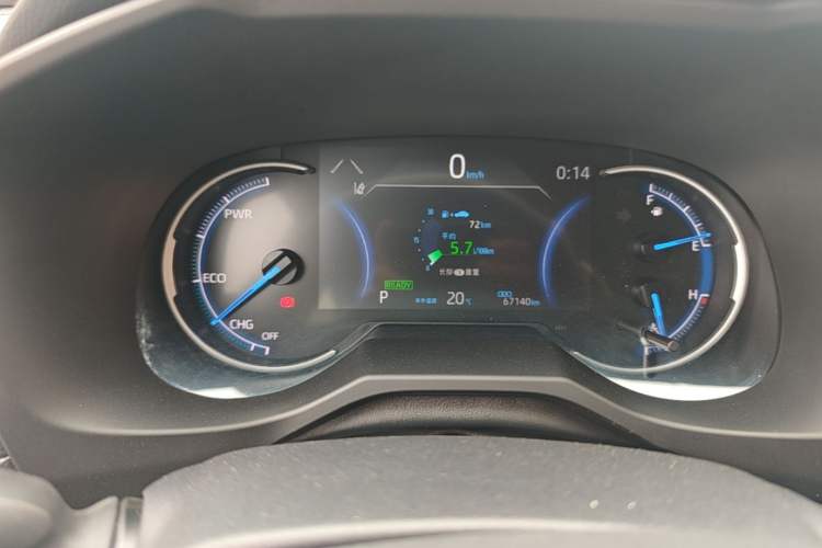 Used Toyota RAV4 2020 Dual-Engine 2.5L E-CVT 4x4 Elite PLUS Edition Instrument Cluster