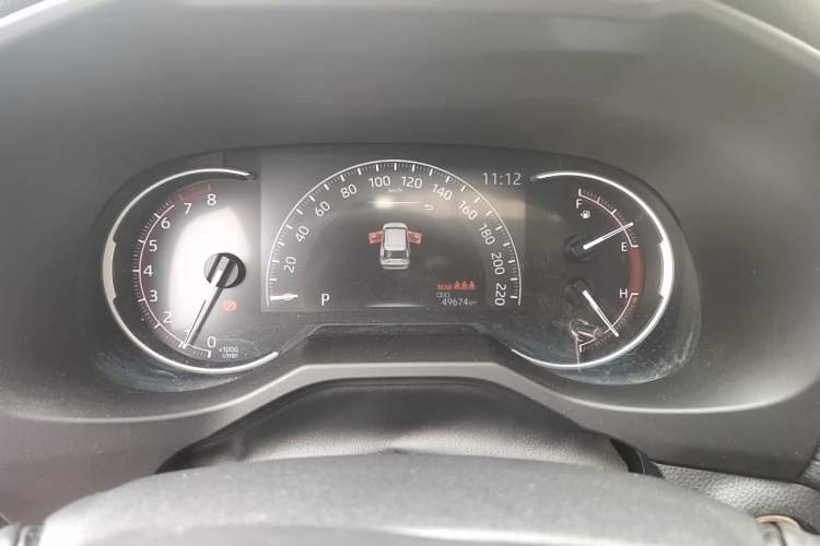 Used Toyota RAV4 2020 2.0L CVT Four-Wheel Drive Prestige Edition Instrument Cluster