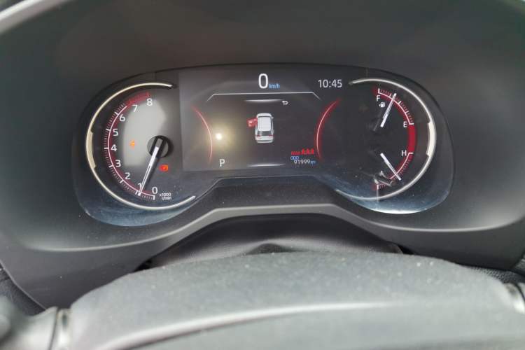 Used Toyota RAV4 2020 2.0L CVT Two-Wheel Drive Fashion PLUS Edition Odometer Close Up