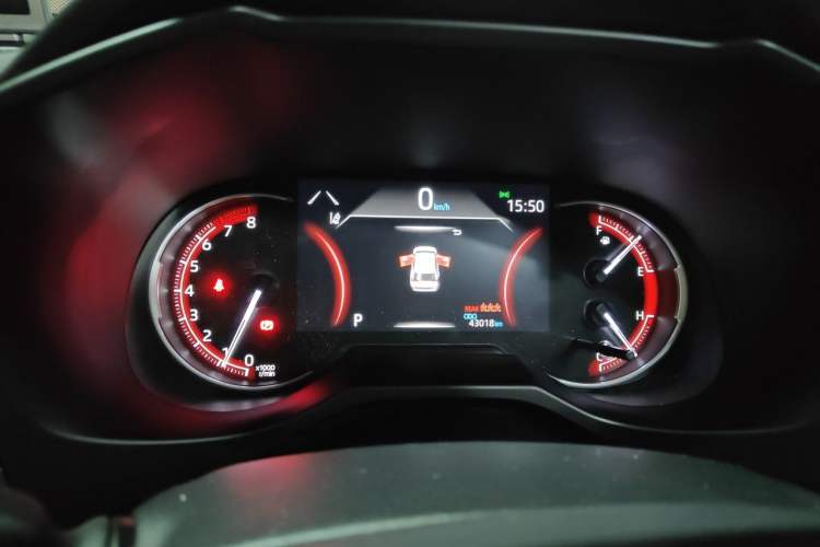 Used Toyota RAV4 2020 2.0L CVT Two-Wheel Drive Fashion PLUS Edition Odometer Close Up