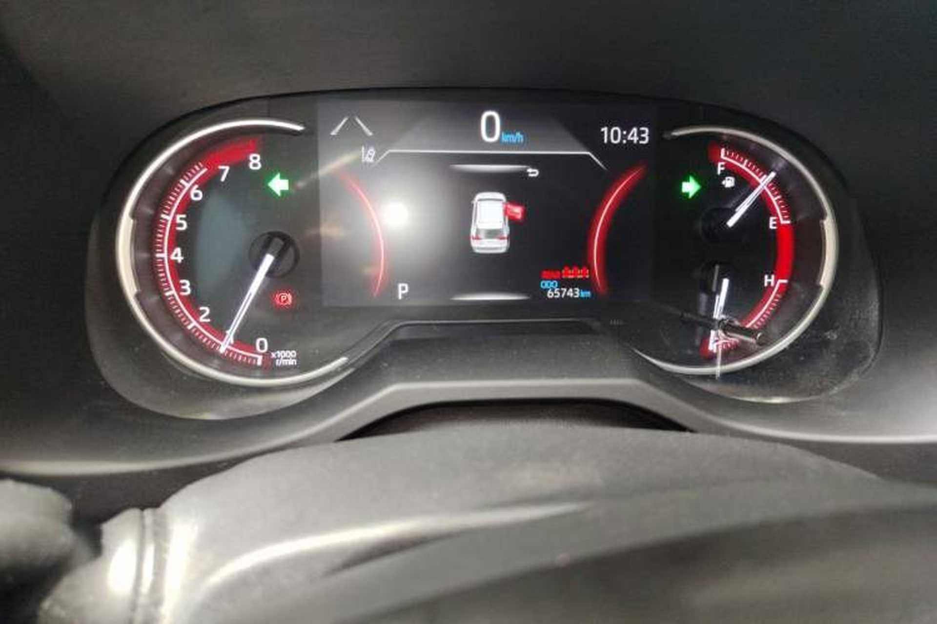 Used Toyota RAV4 2020 2.0L CVT Two-Wheel Drive Fashion PLUS Edition Odometer Close Up
