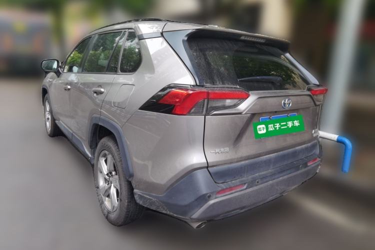 Used Toyota RAV4 2020 Dual-Engine 2.5L E-CVT Two-Wheel Drive Elite Edition Rear Left 45 Deg