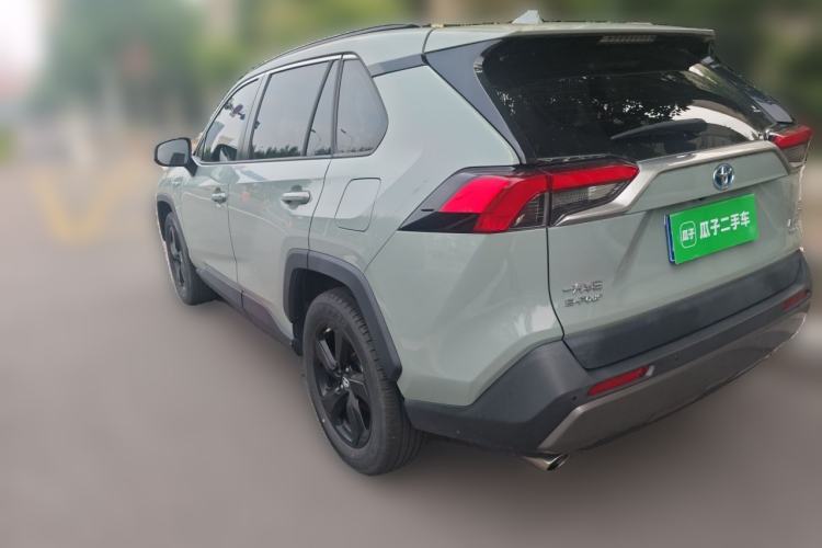 Used Toyota RAV4 2020 Dual-Motor 2.5L E-CVT Four-Wheel Drive Flagship Edition Rear Left 45 Deg