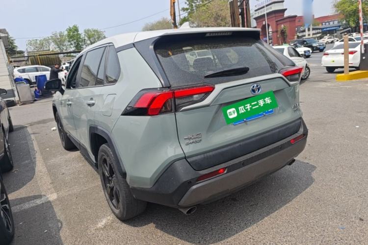 Used Toyota RAV4 2020 Dual-Engine 2.5L E-CVT 4x4 Elite PLUS Edition Rear Left 45 Deg